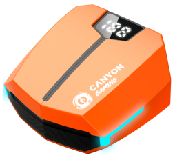 Slika izdelka: CANYON Brezžične Gaming Slušalke, Oranžne
