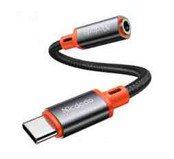 Slika izdelka: Adapter Mcdodo USB-C (m) => 3,5mm (ž) DAC 0,11m (CA-7561) 