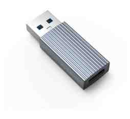 Slika izdelka: Adapter USB-A v USB-C, USB 3.1, 10Gbps, ALU, ORICO AH-AC10