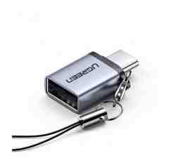 Slika izdelka: Adapter USB-C => USB 3.0 (ž) mini OTG US270 z vrvico Ugreen (50283) 