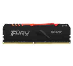 Slika izdelka: DDR4 16GB 3600MHz CL18 Single (1x16GB) Kingston RGB Fury Beast XMP2.0 1,35V Gaming črna (KF436C18BBA/16)