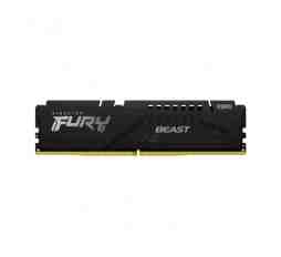 Slika izdelka: DDR5 32GB 5200MHz CL40 Single (1x32GB) Kingston RGB Fury Beast XMP3.0 1,25V Gaming črna (KF552C40BBA-32)