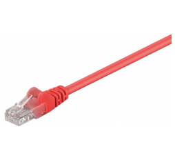 Slika izdelka: GOOBAY U/UTP CAT 5e patch 3m rdeč mrežni povezovalni kabel