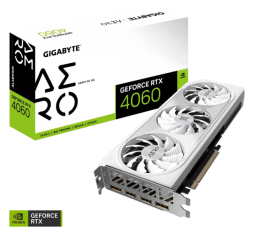 Slika izdelka: Grafična kartica GIGABYTE GeForce RTX 4060 AERO OC 8G, 8GB GDDR6, PCI-E 4.0