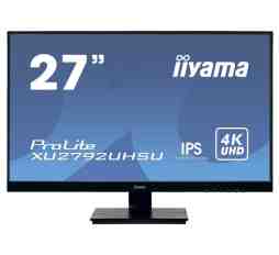 Slika izdelka: IIYAMA XU2792UHSU-B1 27" ETE, ULTRA SLIM LINE, 3840x2160 UHD, IPS, 4ms, 300cd/m², DVI, HDMI, DisplayPort, Speakers,  USB-HUB