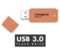 Slika izdelka: INTEGRAL 16 GB NEON 3.0. ORANŽEN