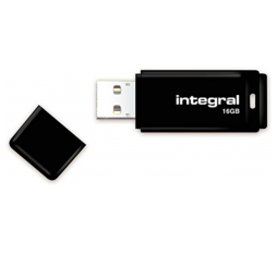 Slika izdelka: INTEGRAL BLACK 16GB USB2.0 spominski ključek