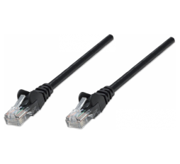 Slika izdelka: INTELLINET CAT5e UTP 0,5m črn mrežni priključni patch kabel
