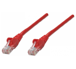 Slika izdelka: INTELLINET CAT5e UTP 1m rdeč mrežni priključni patch kabel