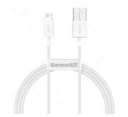 Slika izdelka: Kabel Baseus USB-A => Apple Lightning Superior Series 480MB/s 2.4A 1,00m bel (CALYS-A02)