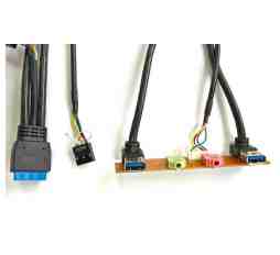 Slika izdelka: Kabel USB 3.0 x2 + Audio za PC-x2000/x4000 - priklop na osnovni plošči
