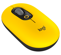 Slika izdelka: Miška Logitech POP Mouse z EMOJI, Bluetooth, rumena