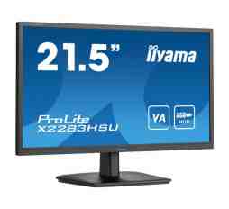 Slika izdelka: Monitor Iiyama 54,6 cm (21,5") X2283HSU-B1 1920x1080 75Hz VA 1ms HDMI DisplayPort 2xUSB2.0 Zvočniki  sRGB99% FreeSync