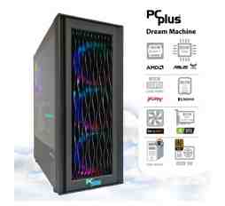 Slika izdelka: PCPLUS Dream Machine Ryzen 7 7700X 32GB 2TB NVMe SSD GeForce RTX 4070Ti 12GB gaming namizni računalnik