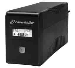 Slika izdelka: POWERWALKER VI 650 LCD  Line Interactive 650VA 360W UPS brezprekinitveno napajanje