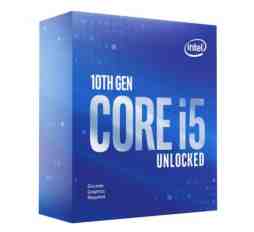 Slika izdelka: Procesor  Intel 1200 Core i5 10600KF 4.1GHz/4.8GHz Box 125W - brez grafike in hladilnika