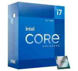 Slika izdelka: Procesor  Intel 1700 Core i7 12700KF 12C/20T 2.7GHz/5.0GHz BOX 125W - brez grafike in hladilnika