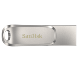 Slika izdelka: SanDisk Ultra Dual Drive Luxe USB Type-C 64GB 150MB/s USB 3.1 Gen 1, srebrn