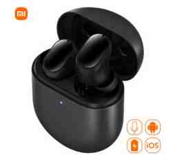 Slika izdelka: Slušalke brezžične ušesne Bluetooth stereo XIAOMI Redmi Buds 3 PRO črne