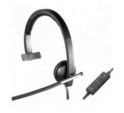 Slika izdelka: Slušalke Logitech USB H650e Headset mono z mikrofonom  (981-000514)