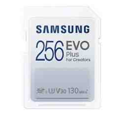 Slika izdelka: Spominska kartica Samsung EVO Plus, SDXC, 256GB, U3, V30, UHS-I