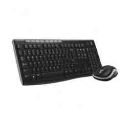 Slika izdelka: Tipkovnica in miš Logitech brezžična desktop MK270 US international črna (920-004508)