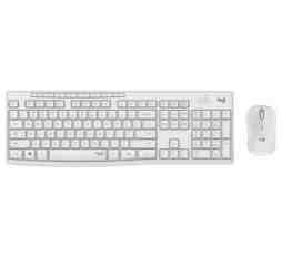 Slika izdelka: Tipkovnica in miš Logitech brezžična desktop MK295 SLO bela silent gravura 920-009824