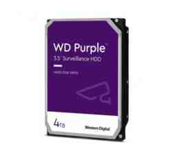 Slika izdelka: Trdi disk 4TB SATA3 WD42PURZ 6Gb/s 256MB Purple - primerno za snemalnike 24/7 delovanje