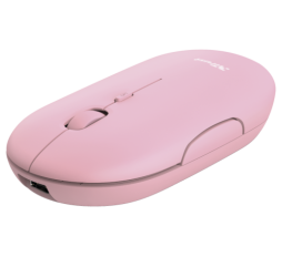 Slika izdelka: Trust Puck brezžična miška Bluetooth za polnjenje - roza 