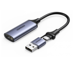 Slika izdelka: Ugreen USB adapter za zajem slike HDMI 4K na USB-C/A 1080p - box