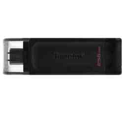 Slika izdelka: USB C DISK Kingston 256GB DT70, 3.2 Gen1, plastičen, s pokrovčkom