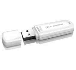 Slika izdelka: USB DISK TRANSCEND 128GB JF 730, 3.1, bel, s pokrovčkom
