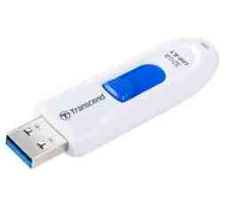 Slika izdelka: USB DISK TRANSCEND 32GB JF 790, 3.1, bel, drsni priključek